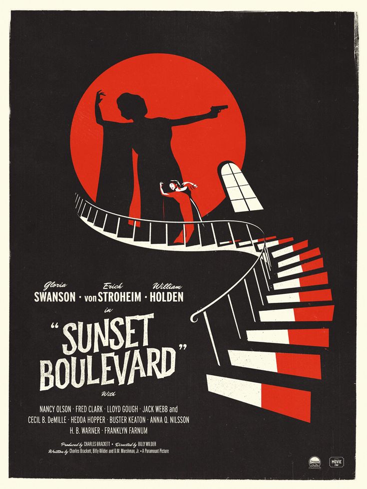🎞️• #PostersInolvidables 

#SunsetBoulevard, 1950