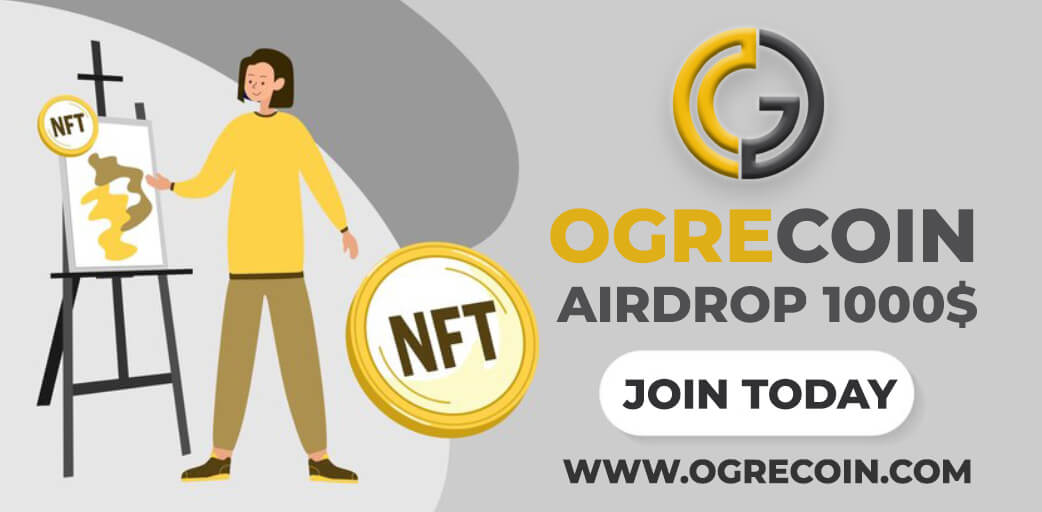 OgreCoins's tweet photo. Airdrop
🔰Airdrop: OgreCoin
💸Value: 10,000 OgreCoin ($100)
🪐 Referral: 20 $OgreCoin will be share 10,000 

AirDrop Link: https://t.co/wmFZJlE8uL
⏳Distribution: immediately with in 72 hours 

#OgreCoin #NFT #Web3 #OGC #decentralized #NFTMarketplace #NFTCommunity #Airdrop https://t.co/hjKJ2K92LZ