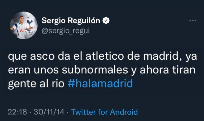 Bienvenido <a href="/sergio_regui/">Sergio Reguilón</a> al atlético de Madrid