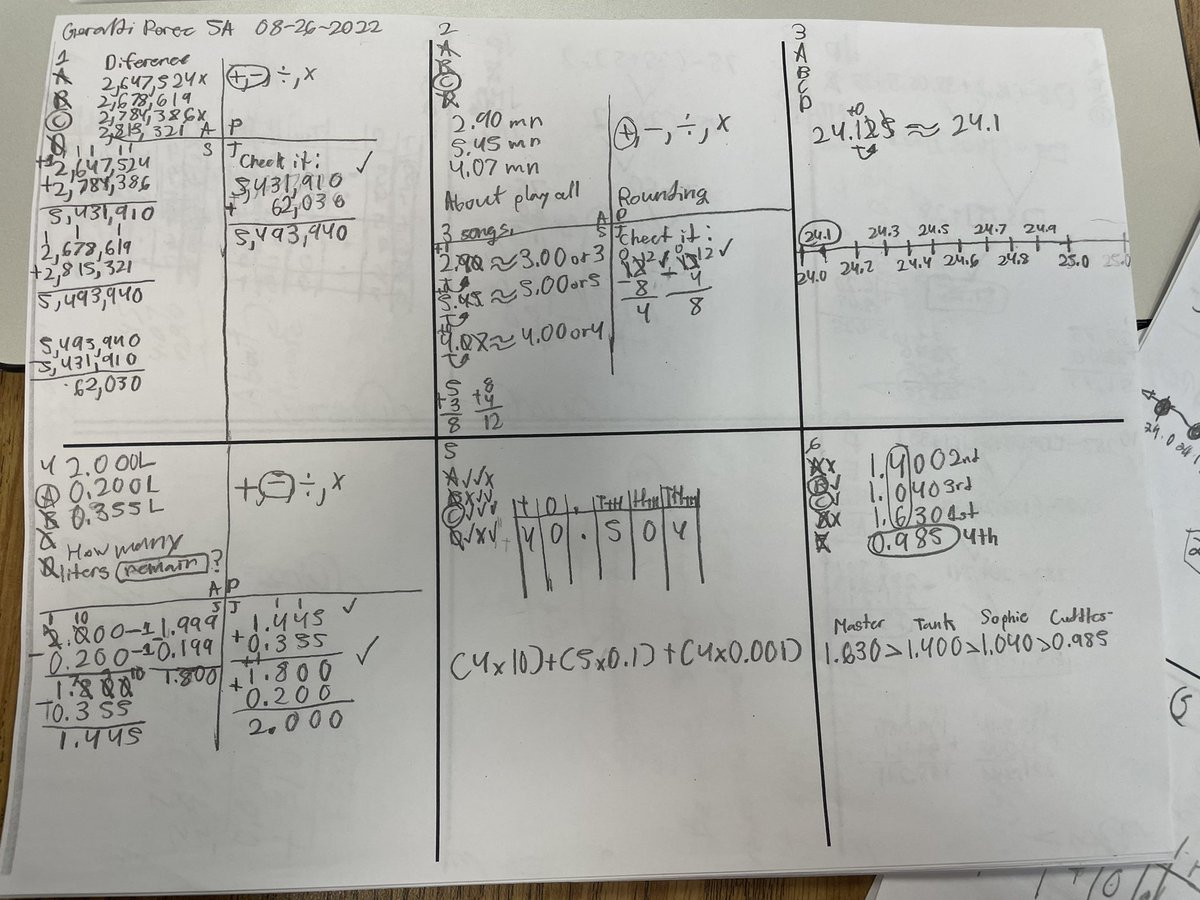 etlopie's tweet photo. When success criteria are punched during the lesson, itâs evident in student work. @DorseyWildcats #PDOL #StudentWork https://t.co/gVUPtyJDNh