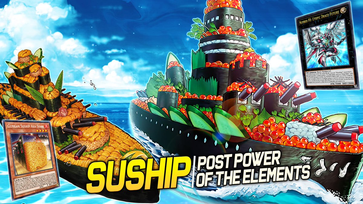 Duel_Enter's tweet photo. Ladies and Gentlemen!
Suship Deck 2022 | Replays 🎮 + Decklist ✔️ | EDOPRO
Link: https://t.co/Wns21IjK1X
#Yugioh #Suship #MasterDuel https://t.co/TkEcSRzAqu