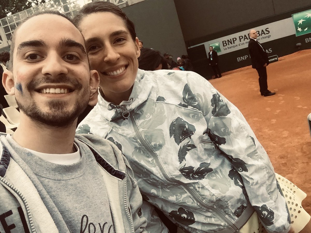sweetbackhand's tweet photo. Goodbye Petko🥺 I’m gonna miss you @andreapetkovic ❤️
#RG2015 / #RG2016 https://t.co/04eiRTAbdk