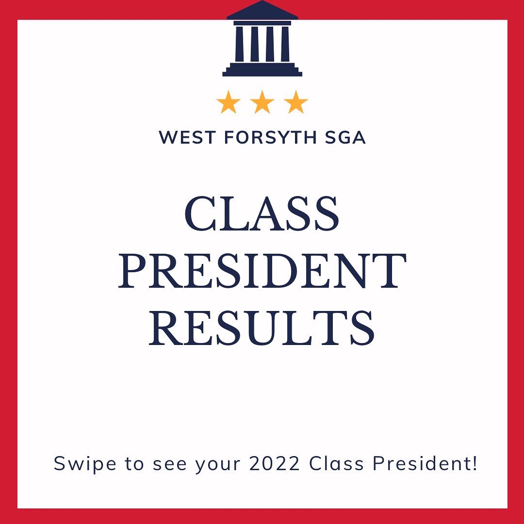 West Forsyth SGA tweet media