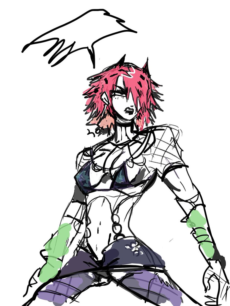 doprisdia's tweet photo. her
 #diavolo #genderbend #jjba #ventoaureo https://t.co/WgAeLzV6S7