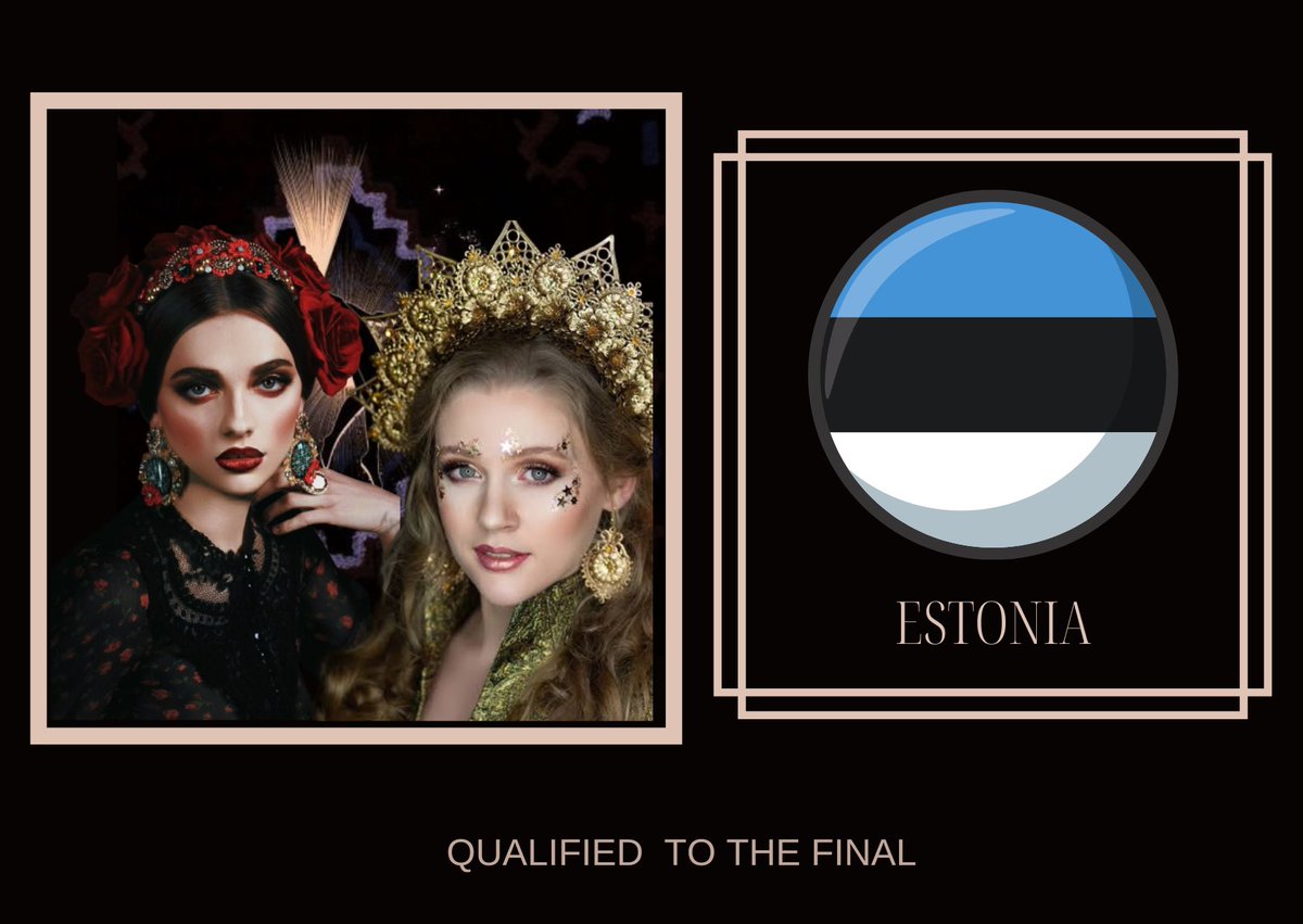 Eurovisnt's tweet photo. #4: ESTONIA 🇪🇪 https://t.co/vUYedwmF0Y