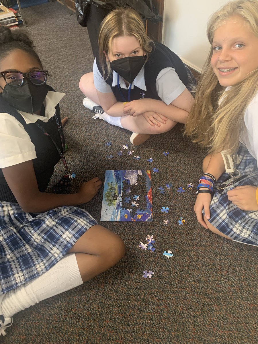 We have had a great start to our school year!
 "Every day is sort of a jigsaw puzzle. You have to make sure that you're putting the most important things first."- Julia Hartz #myiccs