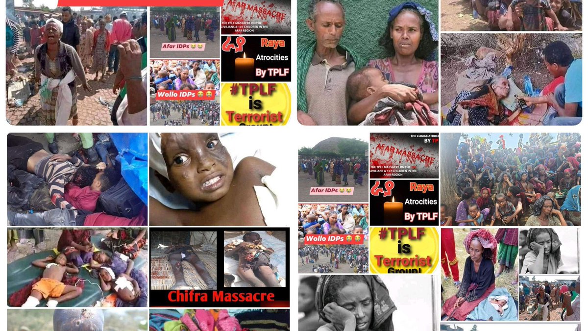 getonthebus2020's tweet photo. @iyoba4u #TPLFisaTerroristGroup Supporters are notorious with their propaganda to mislead the world so they can play victims. The reality is their beloved dictator TPLF organization has been killing and starving innocents citizens including Tigrayan for power and greed.   
@POTUS #Ethio https://t.co/Ja49vXgvkJ