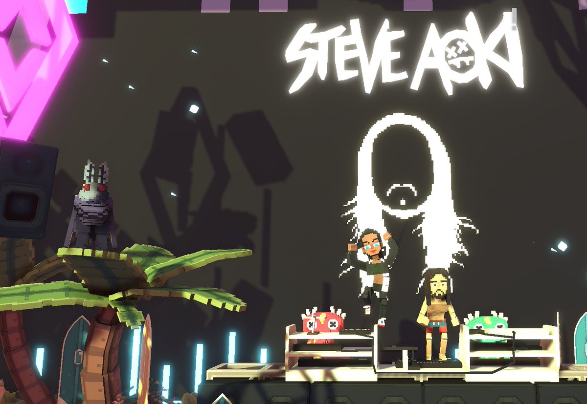 byeugen_eth's tweet photo. @TheSandboxGame @steveaoki I just participated in the #SandboxAlphaS3Giveaway for a chance to win 500 SAND! On stage with Steve Aoki, check out my screenshot below!
👇 https://t.co/Kk7IpBOP6J