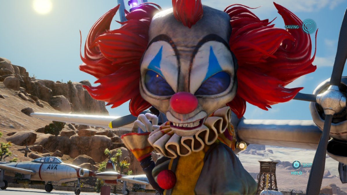 leighwynne33's tweet photo. So am loving #Destroyallhumans on the #NintendoSwitch. Loving the destruction, skins... favourite being: The clown which i feel is a nod to the Killer Clowns from outer space movie (1988) Make's me want #Destroyallhuman's2Reprobed on switch or remake of #DAH'SBigWillyUnleashed :p https://t.co/t7aGIVySaT