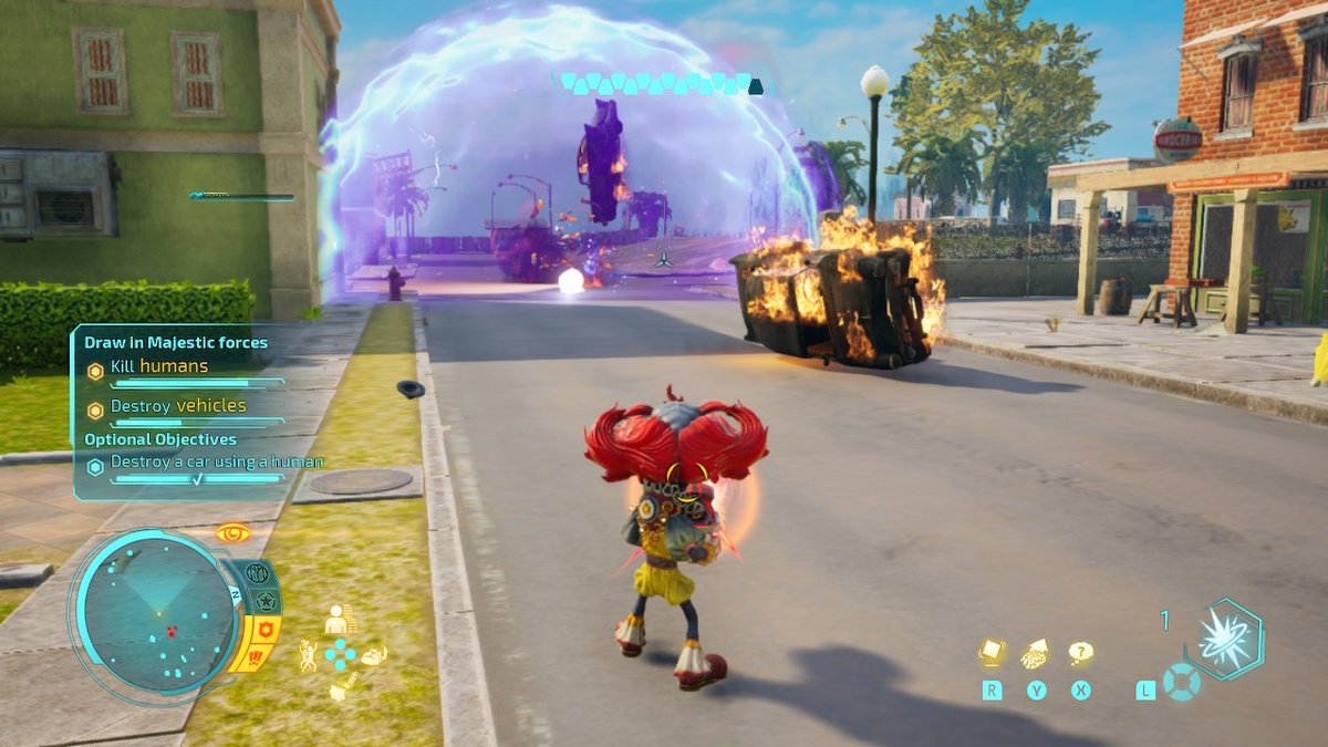 leighwynne33's tweet photo. So am loving #Destroyallhumans on the #NintendoSwitch. Loving the destruction, skins... favourite being: The clown which i feel is a nod to the Killer Clowns from outer space movie (1988) Make's me want #Destroyallhuman's2Reprobed on switch or remake of #DAH'SBigWillyUnleashed :p https://t.co/t7aGIVySaT