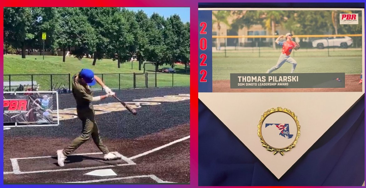 Congrats to Thomas Pilarski (<a href="/thomas_pilarski/">Thomas Pilarski</a>), who was honored with the Dom Dinoto Leadership Award for the <a href="/USElitebase/">US Elite Baseball</a> 2025 Mid-Atlantic Team. Tommy Tools exemplifies everything you want in a player and a teammate. He is #uncommon. We EXPECT great things!