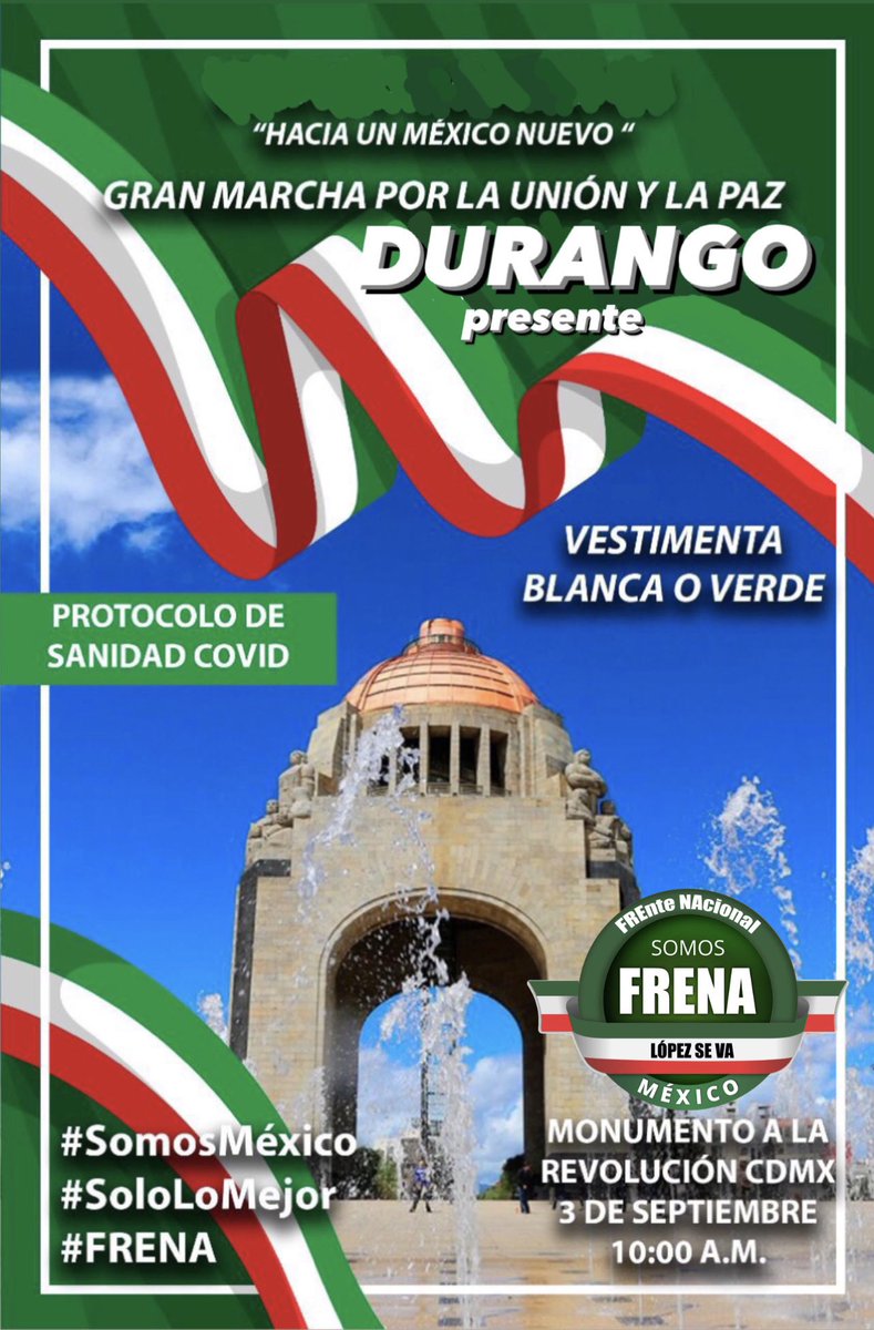 El amor por México nos mueve! #YoSiVoySept3 #MarchaPazyUnidad