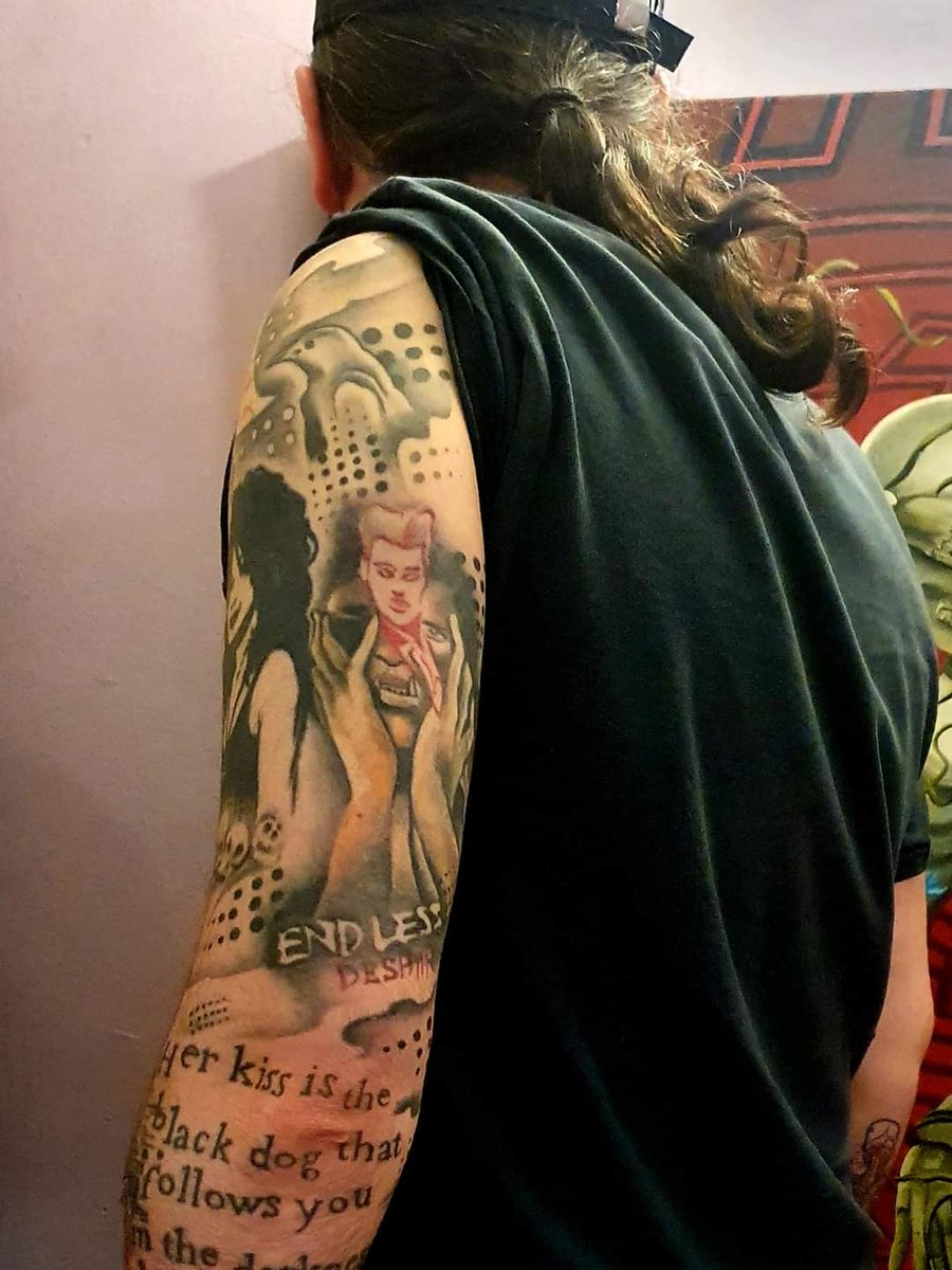MartinFicken's tweet photo. @neilhimself hey it's not all of my art, I can only share so many pics but I've had this for over 20 years and never shared it with you. I'm very much looking forward to new tattoos with the new personifications https://t.co/4WVjIs7Nfj