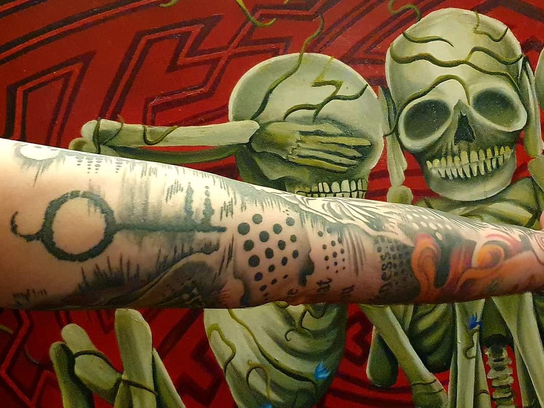 MartinFicken's tweet photo. @neilhimself hey it's not all of my art, I can only share so many pics but I've had this for over 20 years and never shared it with you. I'm very much looking forward to new tattoos with the new personifications https://t.co/4WVjIs7Nfj