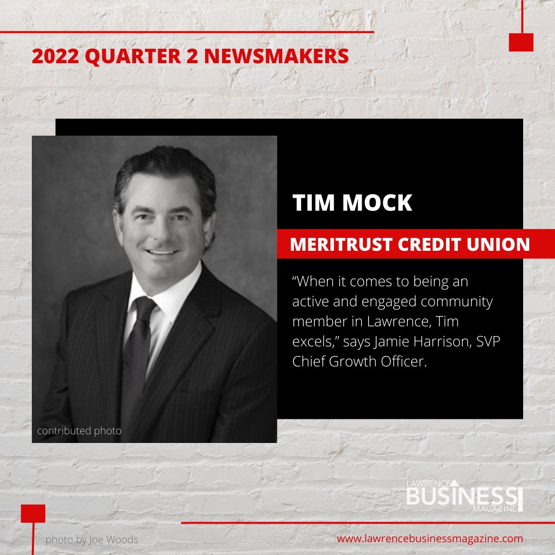 LawrenceBizMag's tweet photo. In his role as Business Development Officer, Tim will collaborate with local businesses and nonprofits to uncover opportunities for Meritrust Credit Union to serve as a financial resource. Tap the link to learn more. https://t.co/EoQw711QmT https://t.co/b0juCR3OuX