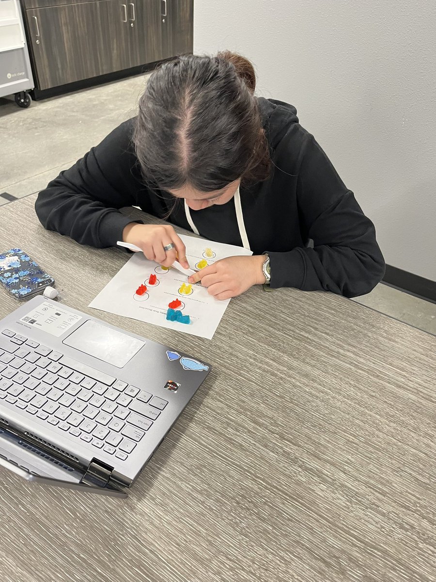 NurseVenner's tweet photo. Today Med Term students demonstrated directional term understanding by dissecting gummy bears! #CardinalCTE #CardinalsRise #MelissaSchools https://t.co/EGPF6It6FH