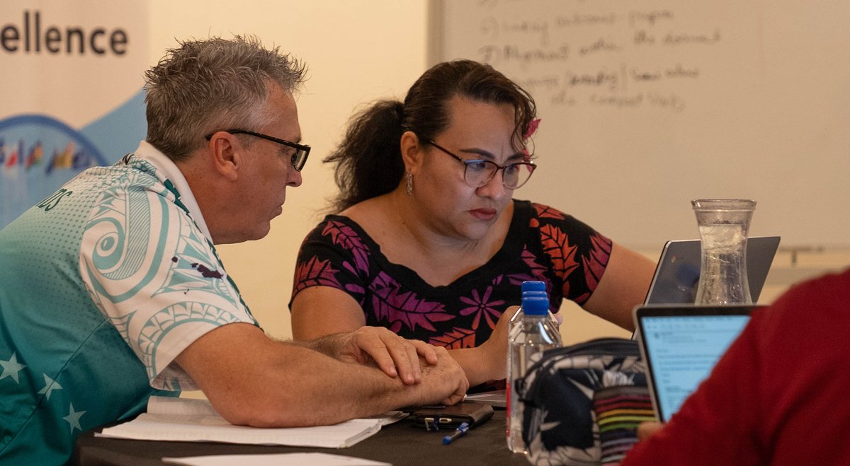 oceaniaolympic's tweet photo. Pacific sport industry experts into the second day of technical talk to finalise micro-qualifications for sport education courses in Oceania.
#OSEP #OceaniaTogether #MEMOSIANS #ONOC40 #SportManagement #StrengthAndConditioning https://t.co/84dYcX4Dl4
