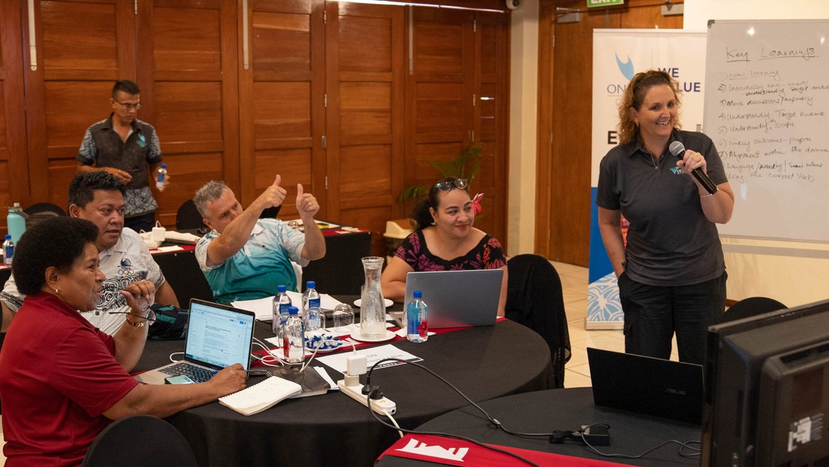 oceaniaolympic's tweet photo. Pacific sport industry experts into the second day of technical talk to finalise micro-qualifications for sport education courses in Oceania.
#OSEP #OceaniaTogether #MEMOSIANS #ONOC40 #SportManagement #StrengthAndConditioning https://t.co/84dYcX4Dl4