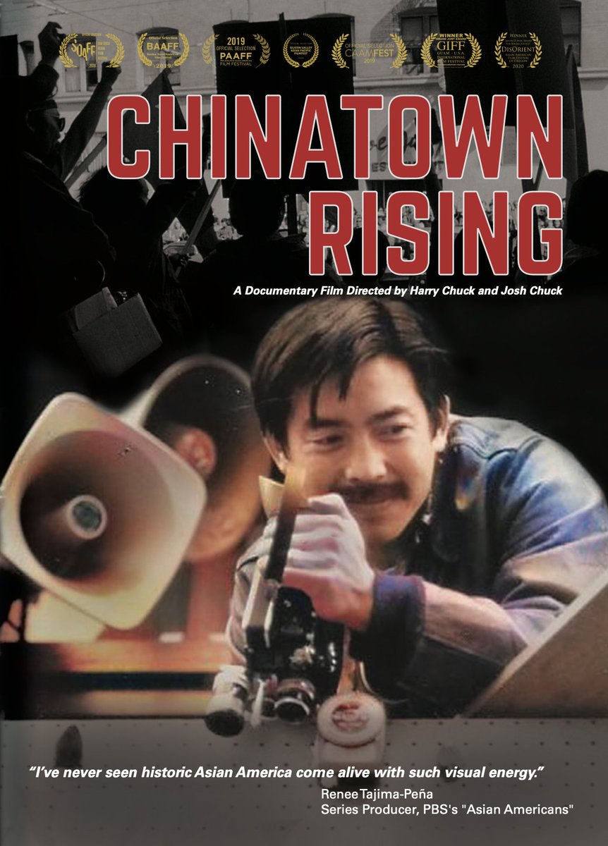 Almetria Vaba (@metravaba) on Twitter photo The documentary <a href="/ChinatownRising/">Chinatown Rising</a> is airing on <a href="/kqed/">KQED</a> Plus channel this Sunday at 9PM. A great film to share with students in which a young SF Chinatown resident turns his camera toward his community against the backdrop of the 1960s Civil Rights Movement. The documentary <a href="/ChinatownRising/">Chinatown Rising</a> is airing on <a href="/kqed/">KQED</a> Plus channel this Sunday at 9PM. A great film to share with students in which a young SF Chinatown resident turns his camera toward his community against the backdrop of the 1960s Civil Rights Movement.