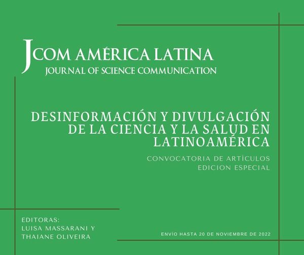 ycastelfranchi's tweet image. Uma das muitas coisas legais que aconteceram no lindo #EBDC @encontroDC foi pensar laços entre quem faz divulgação científica e quem pesquisa sobre. Um lugar para isso é JCOM-AL, revista científica para papers e relatos de práticas na DC: tem chamada vem! jcomal.sissa.it