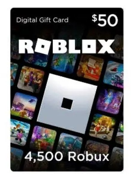 Who wants a $50 #Roblox giftcard for free?

- Just follow me
- retweet