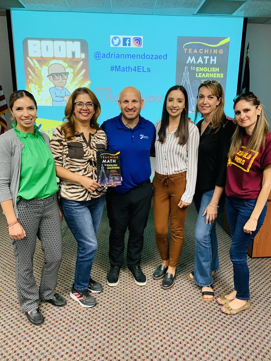 Implementando conversaciones responsables con el apoyo de fragmentos de oración, bancos de palabras, y visuales para crear aulas interactivas y ricas en lenguaje académico.🗣 ✍️ 📖 👂 What a fabulous day of learning strategies to better support our emergent bilinguals! 💚💙🥳👏🏽