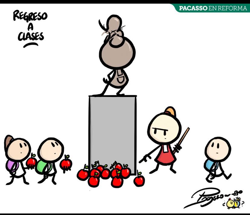 jceliscordova's tweet photo. 🍎#AmargoRegresoAClases 

Derivado de las pésimas políticas económicas y educativas de la estulticia de @lopezobrador_, este regreso a clases es un trago amargo para la educación de los menores y la economía de las familias. https://t.co/CnbG3lypkN