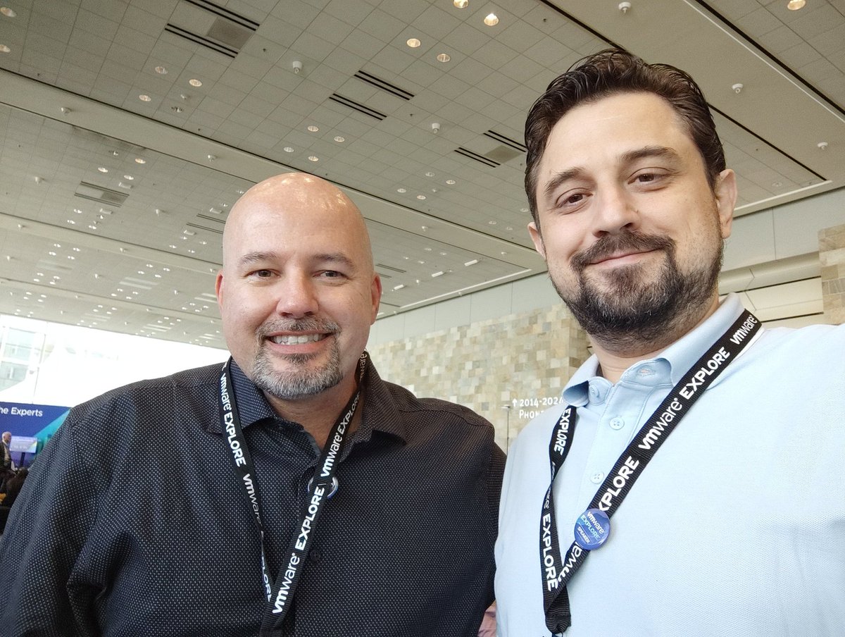 how2vm's tweet photo. Our session starts in 45 minutes, there is still time to register! #VMwareExplore #CSXB1738US w/ @rweirii https://t.co/gnwCWx4iX9