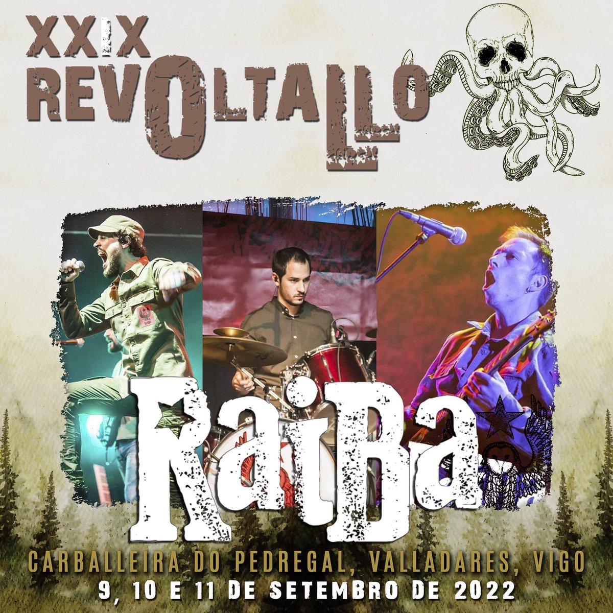 RAIBAGALEGA's tweet photo. Olá Twitter!! Un pracer anunciar aquí que en breve estaremos de novo no escenario!! Máis info nos vindeiros días!!😎🥳😘 #revoltallo https://t.co/ZjAN4dIyKp