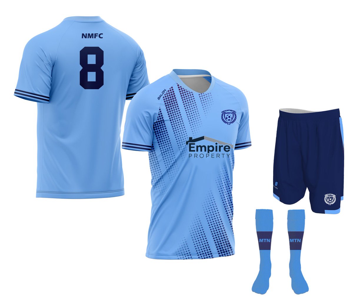 dalysportswear1's tweet photo. North Motherwell FC 

New home and away sublimation match kits delivered recently ready for the season ⚽️

Sponsors
Empire Property ✅️
Stewarts Cleaning Soloutions✅️ https://t.co/GolSiV25rj