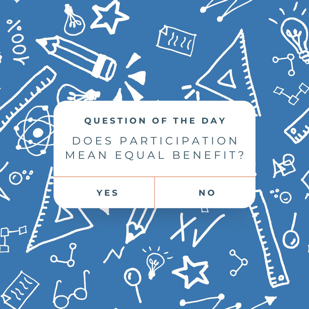504idea's tweet photo. ❌NO❌

✏Section 504 requires equal benefit not just equal participation.

From text-to-speech technology to extra time on a test, there are various tools to help those students receive equal benefit.

#Section504 #educationforall #studentsuccess #education #teachersofinstagram https://t.co/Dr3J5XkXfH