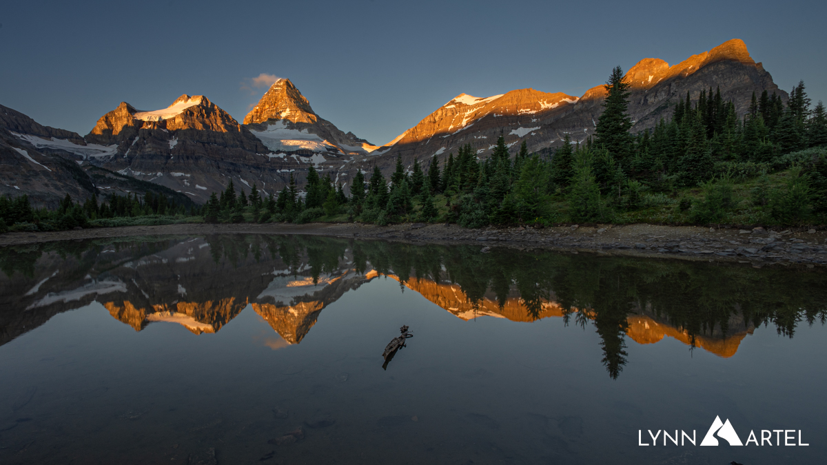 mountainlynn's tweet photo. My favourite way to shoot a sunrise - wake up in the backcountry, slip out of my sleeping bag and tent in pre-dawn light, go for a short hike, and watch the magic unfold (with a sweet snack to munch on). Yup, perfect.
#assiniboinepark
#landscapephotography 
#canadianrockies https://t.co/pIpF6H5Hg8