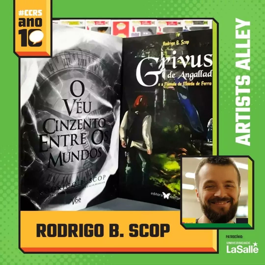 portalhqs's tweet photo. 🤩Estaremos lá na @comicconrs🥳
👥Dias 03 e 04 de #setembro na La Salle, a partir das 11hs🤠
🌟Venha conferir🌌
#Entretenimento #PortalEntretenimento #evento #nerd #geek #comicconrs https://t.co/cBjldCzAap