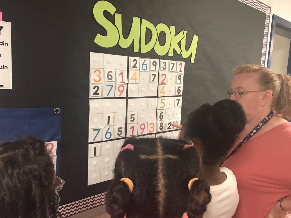 There’s always an opportunity to do math. Mrs. Pettigrew’s 4th grade class has made the first move! @Bel_Air_ES <a href="/cadenpalmer1/">Caden</a>