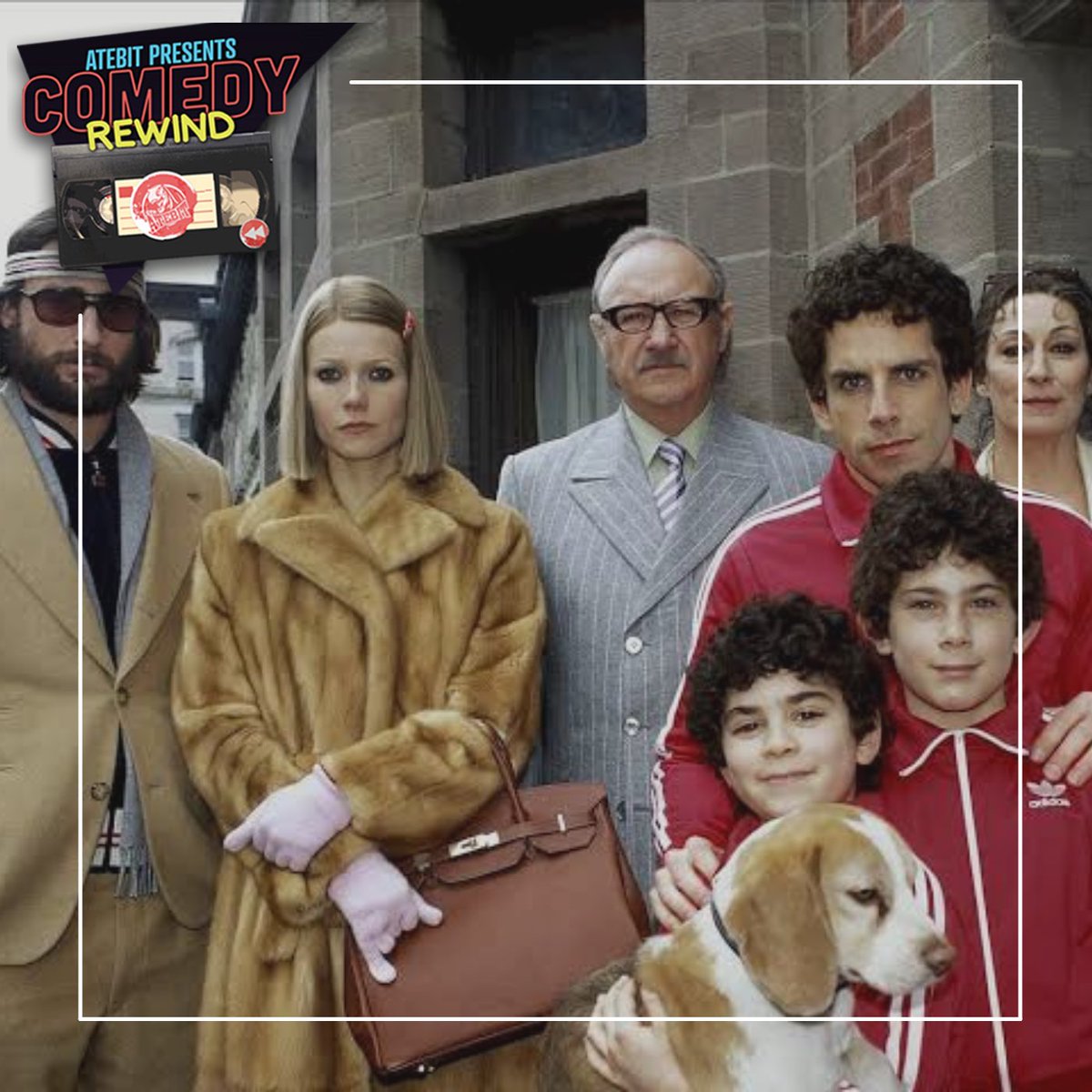 JonoHimself's tweet photo. On the latest #ComedyRewind - The Royal Tenenbaums is a 2000s classic with some iconic visuals, but is it funny?
Neither @Gorath44000 or I found much humour in Wes Anderson’s quirky but depressing family drama. Listen now!
🎧 https://t.co/hIMncoOcaL https://t.co/EVYPbLptvE