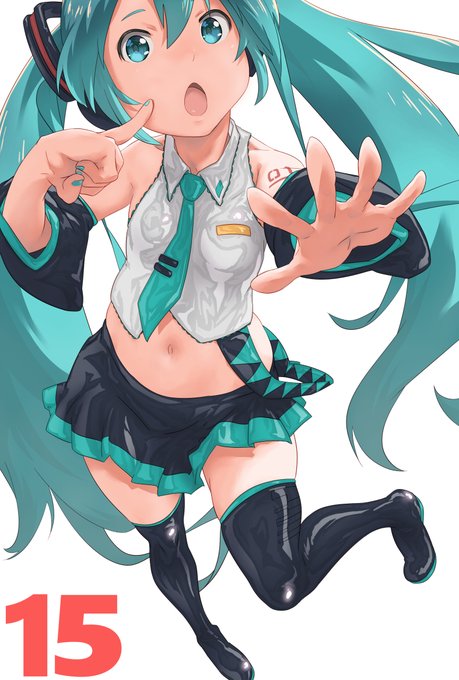 今年は間に合った。15周年ってすげえなあ #初音ミク生誕祭2022 #初音ミク 