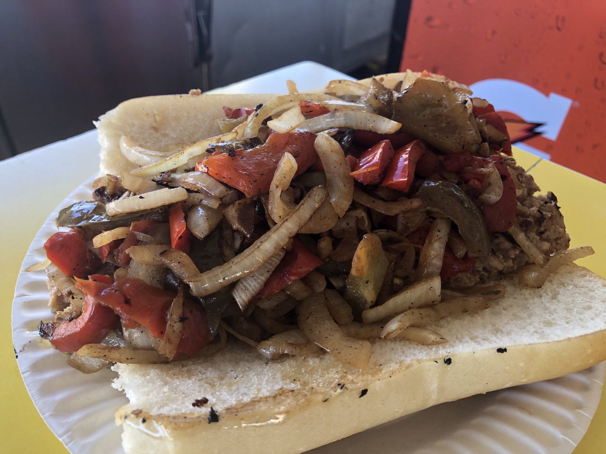 Pete Genovese on Twitter "Now that’s a sausage, peppers and onions