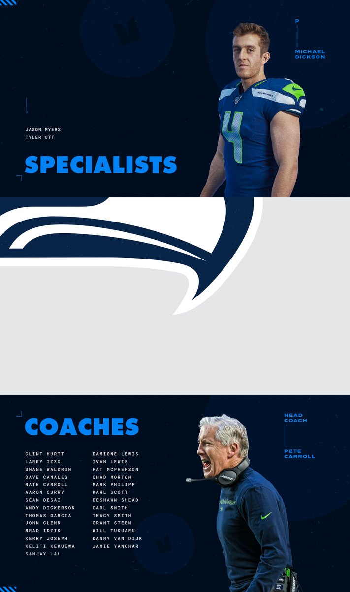 Seahawks's tweet photo. The initial 53. 

Open for a surprise. 💁‍♂️ https://t.co/A9f0hRUGvS