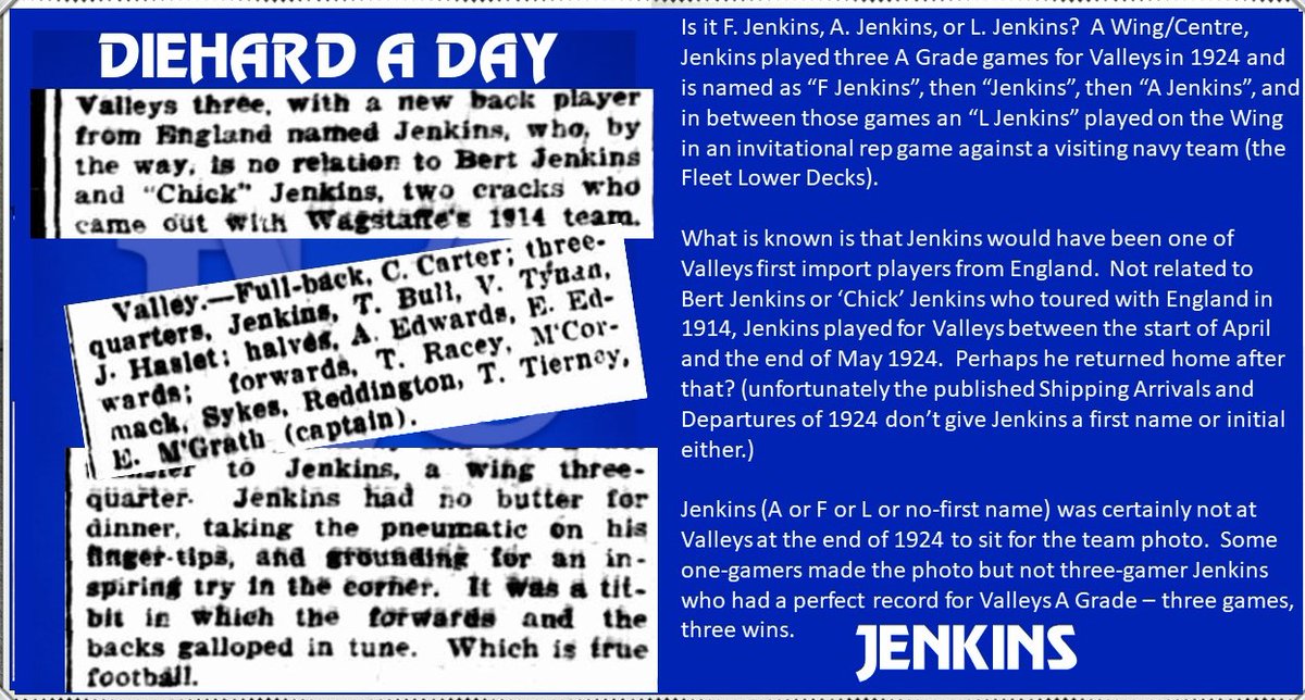 dga_ian's tweet photo. DIEHARD A DAY  - JENKINS

An international import with no first name https://t.co/kEEP658rVR
