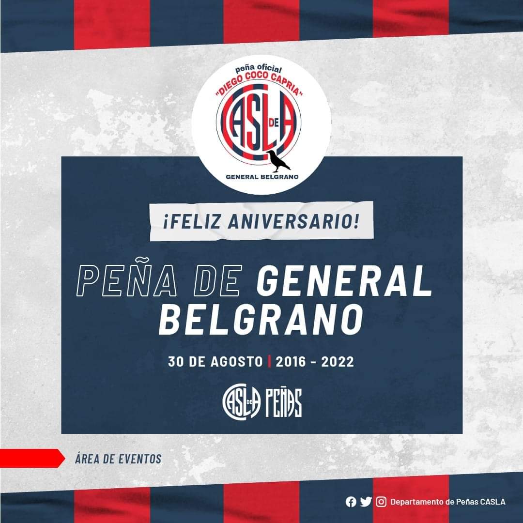 CdMalvinas's tweet photo. Desde @CdMalvinas saludamoa y felicitamos a @PsaCdia @CuervosElTrebol @CuervosMercedes @BelgranoCuervos en sus aniversarios.
¡¡Por muchos años más 🎉
#MasQue90Minutos❤💙
#SLFederal🇦🇷 #DeBoedoAlMundo✈️🌍
#AreaEventos #CuervosDMalvinasZN
@PeniasCASLA https://t.co/B42heHUIHl