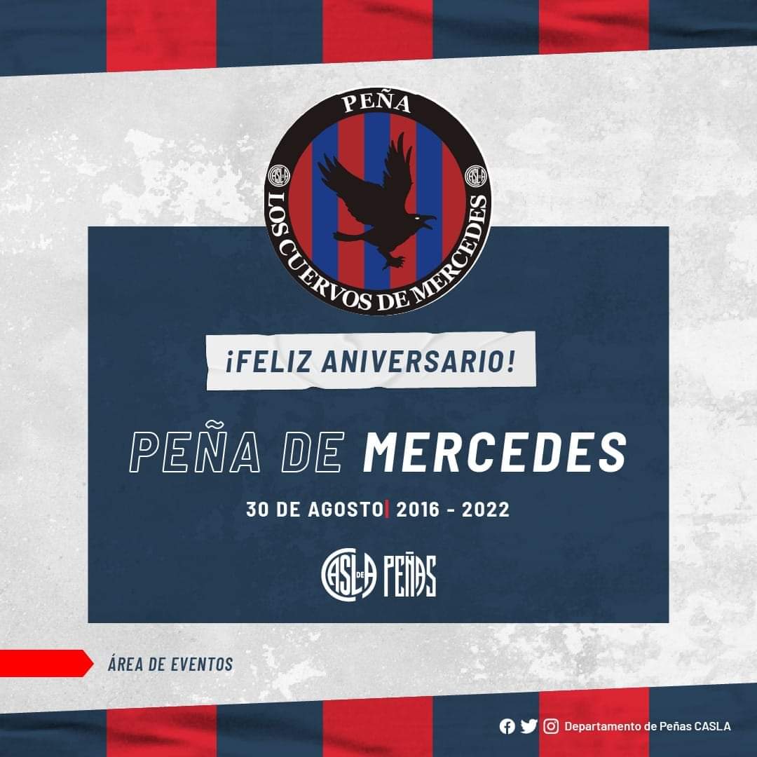 CdMalvinas's tweet photo. Desde @CdMalvinas saludamoa y felicitamos a @PsaCdia @CuervosElTrebol @CuervosMercedes @BelgranoCuervos en sus aniversarios.
¡¡Por muchos años más 🎉
#MasQue90Minutos❤💙
#SLFederal🇦🇷 #DeBoedoAlMundo✈️🌍
#AreaEventos #CuervosDMalvinasZN
@PeniasCASLA https://t.co/B42heHUIHl
