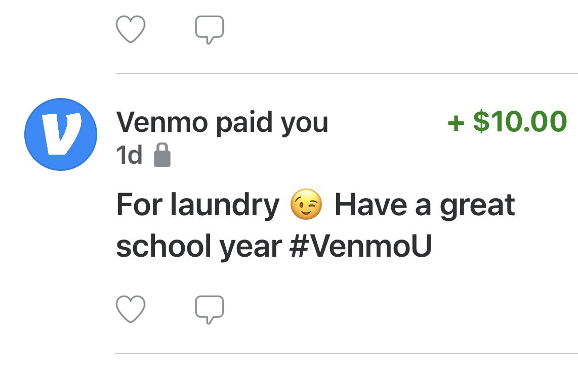 sunniehs's tweet photo. Thanks @Venmo https://t.co/CAcMq9pOcR