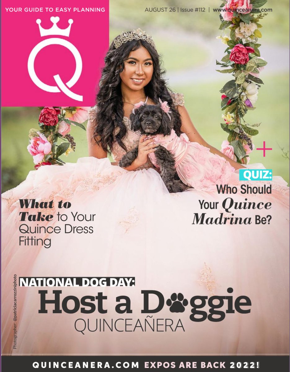 Throw your furry best friend the quinceanera that they deserve! 🐕 Need more inspo?🐾 Check out how this dog dad threw a 300 guest quince for his chihuahua and more! 🦴 joom.ag/DEId