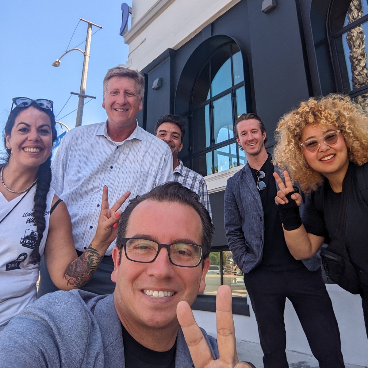 AdamCDTLB's tweet photo. Thank you @imagine876 🙏🙏♥️🙏

We are so happy and thankful for working with #PartakeCollective !

I encourage friends and family to visit this week while she paints at 456 Elm Ave in #DTLB.

Visit @PartakeCollective

https://t.co/Gl1mxg5XFD https://t.co/zmTxL7Gtih