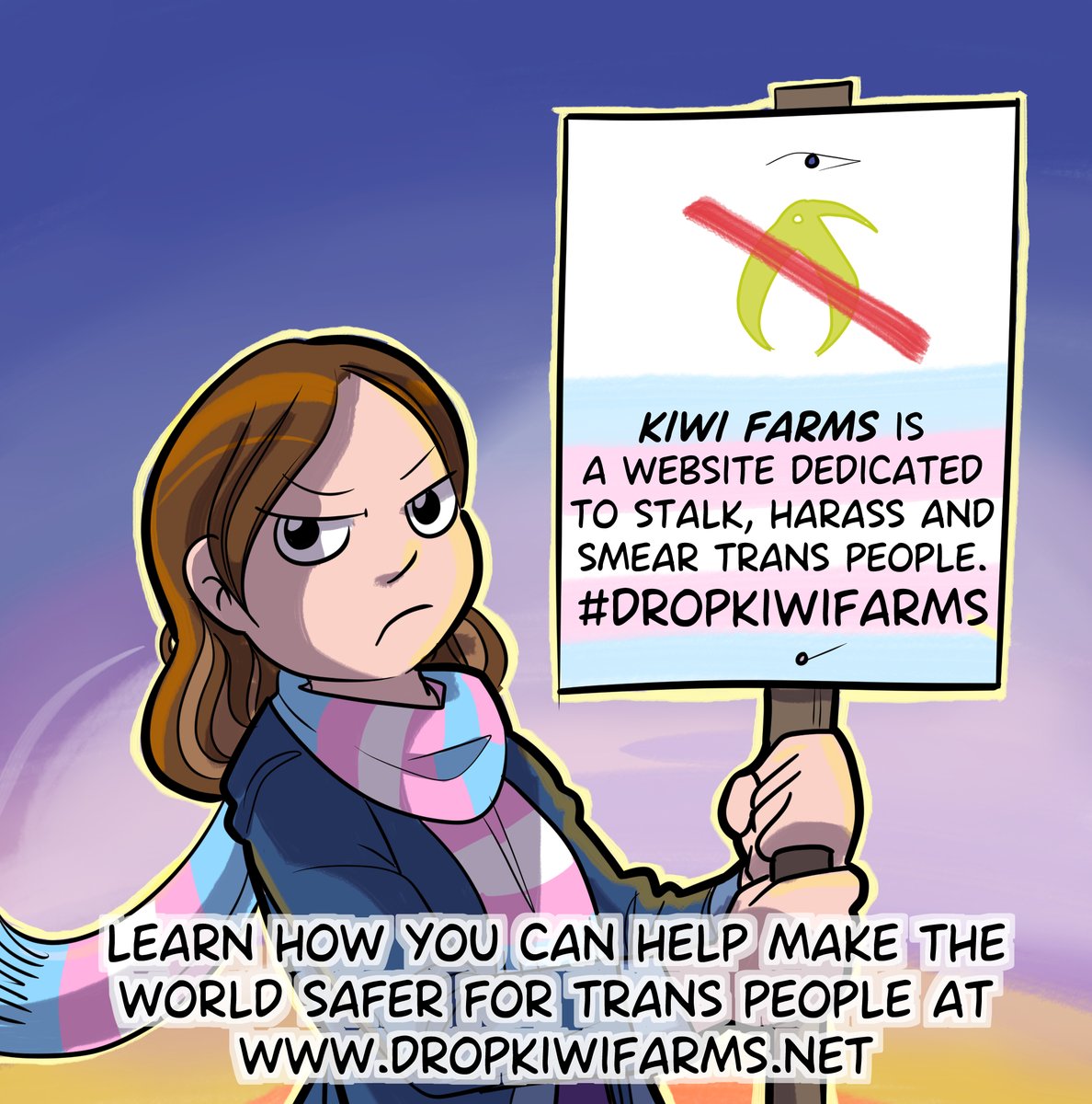 Serious trans vibes Comics tweet media