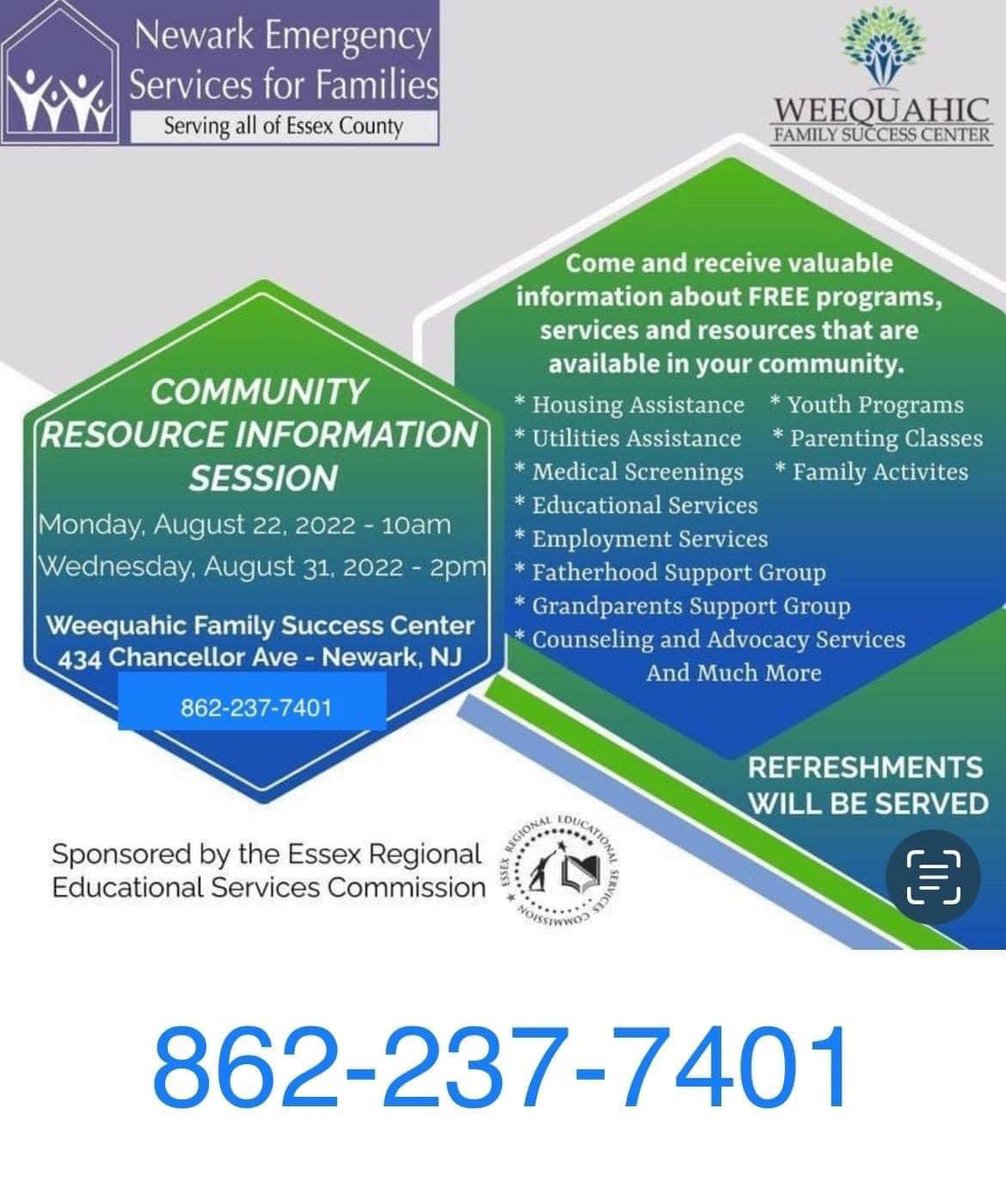 erescnj's tweet photo. We are super proud to sponsor this amazing community resource information session! 

#MKV #InformationalSession #ERESCForward https://t.co/fUUZbPhZml