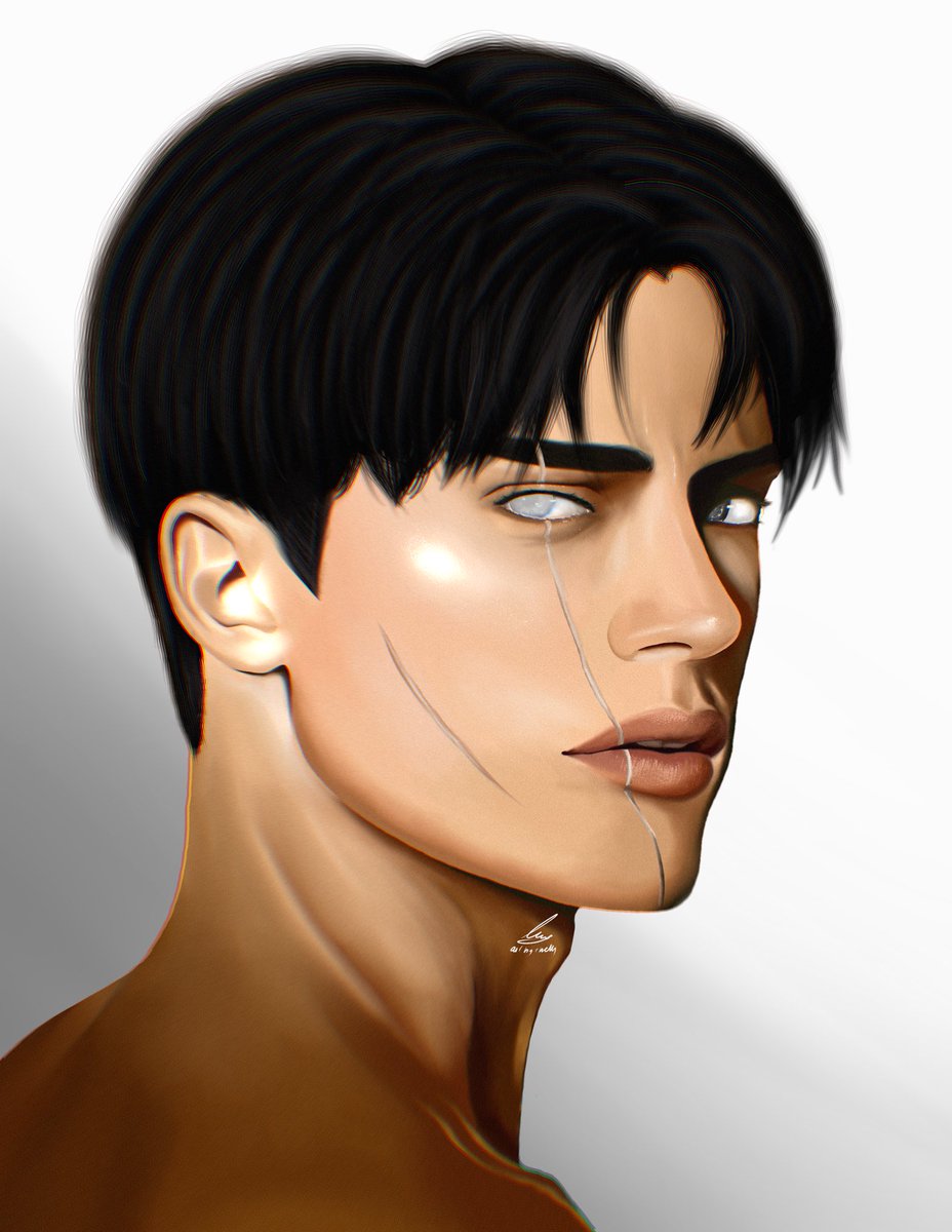 sherrlarts's tweet photo. Levi Ackerman ❤️‍🩹 

#levi #leviackerman #levihan #aot #AttackOnTitan #fanart #anime #AttackonTitanFinalSeason #levifanart #digitalart #realism #realisticart https://t.co/uJZIzvfphc