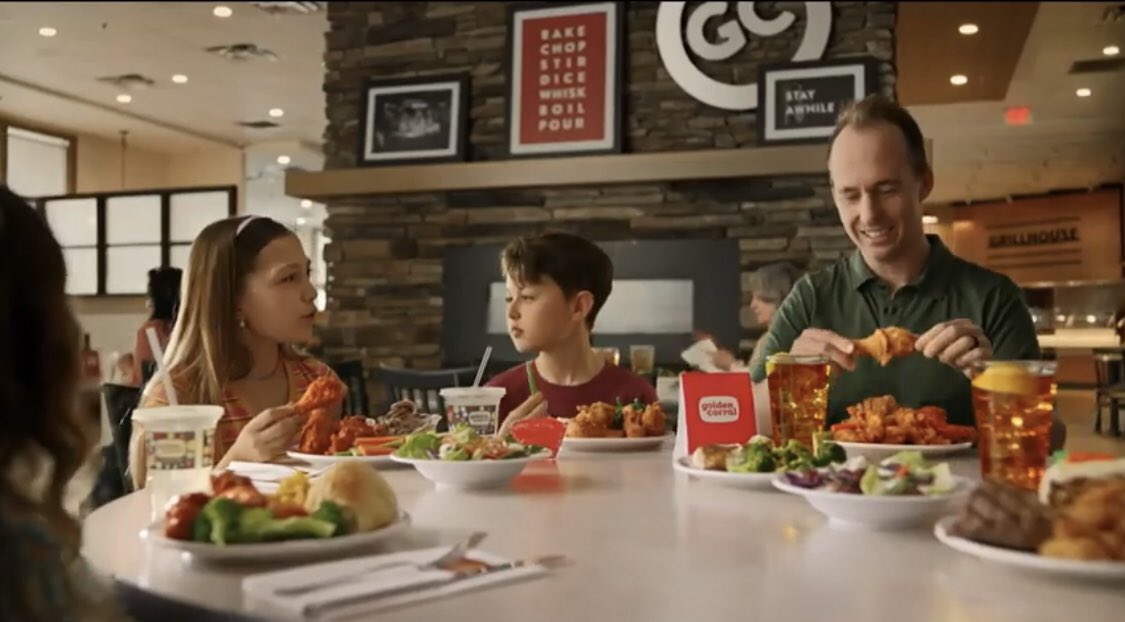 ratemyskyperoom's tweet photo. Room Rater Pet Peeve. The @goldencorral ad where dad says favorite kid is the boy, not the girl. It’s not the least bit funny. It’s abhorrent. @goldencorral should be ashamed. https://t.co/5b37i9Jmky