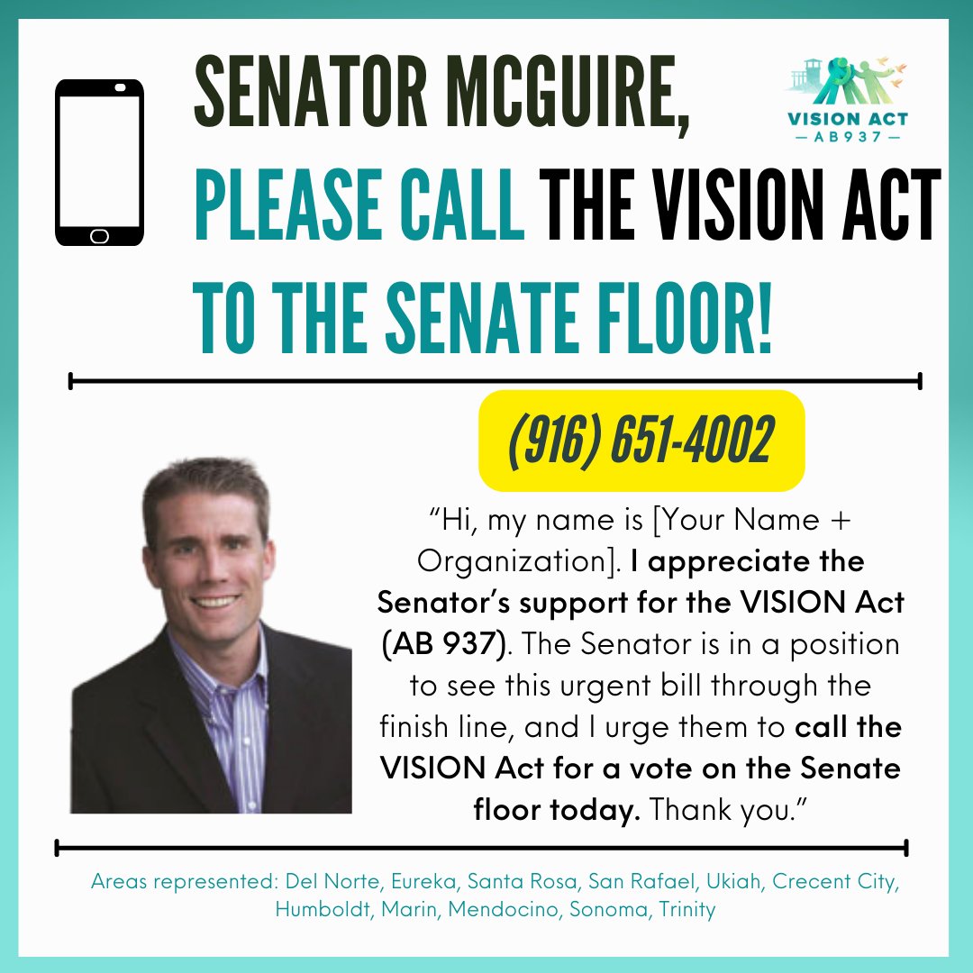 iceoutofca's tweet photo. Supporters &amp; directly impacted families across CA have been waiting an entire year for the #VISIONAct to be heard on the Senate floor. Pro Tem @toniatkins &amp; Sen. @ilike_mike already support the bill. Let's call their offices to encourage them to put the bill up for a vote TODAY! https://t.co/SJUMhJs7rE