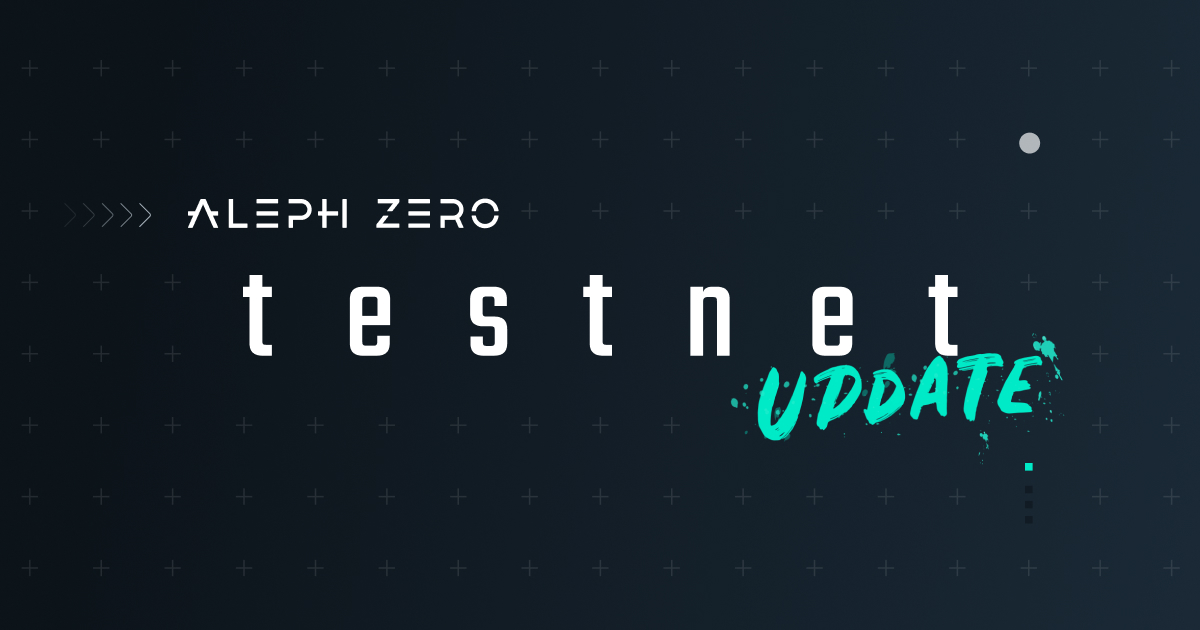 Aleph__Zero's tweet image. Node version update 💥

Earlier today, Aleph Node has been updated to version &apos;r-7.2&apos;. It fixes a bug that some validators were experiencing and that was causing the node to stop syncing occasionally. 

What&apos;s next? 🧵👇